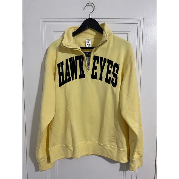 Zoozatz Other - NWT Iowa Hawkeyes 1/4-Zip Sweatshirt Size M